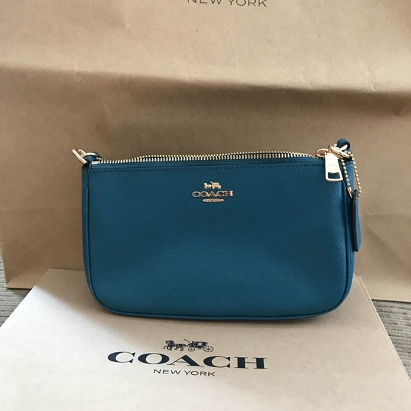 Coach Handbags - NWT COACH TOP HANDLE POUC
